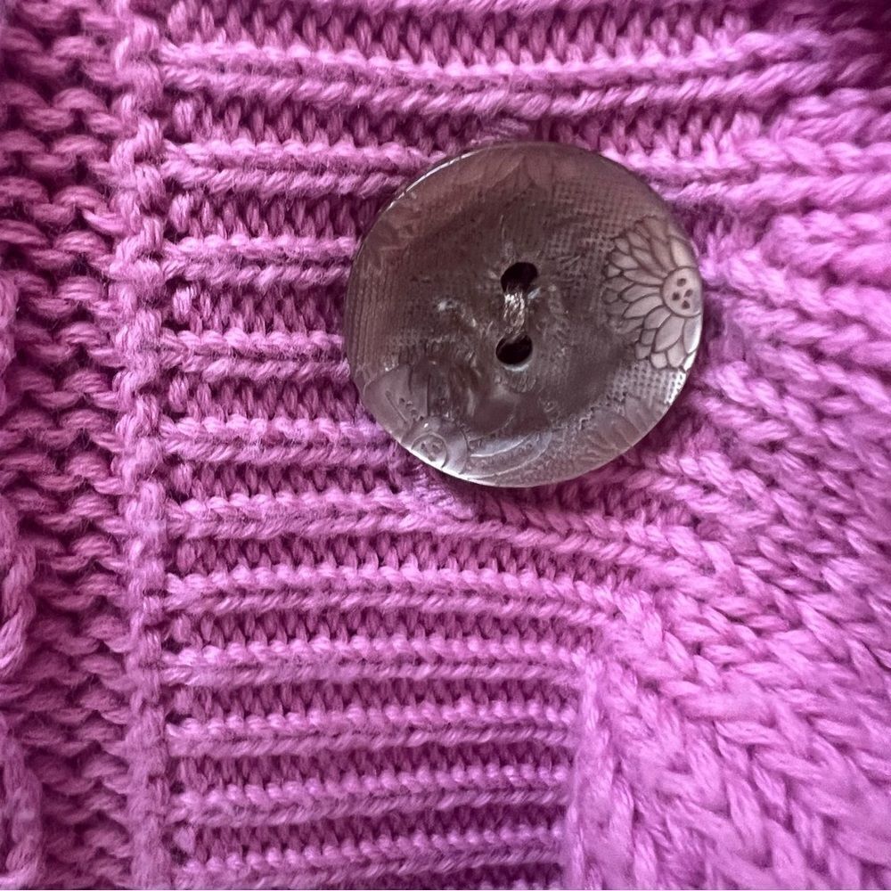 J jill ruffled front bell sleeves cardigan.  Size XS/p - Picture 3 of 7